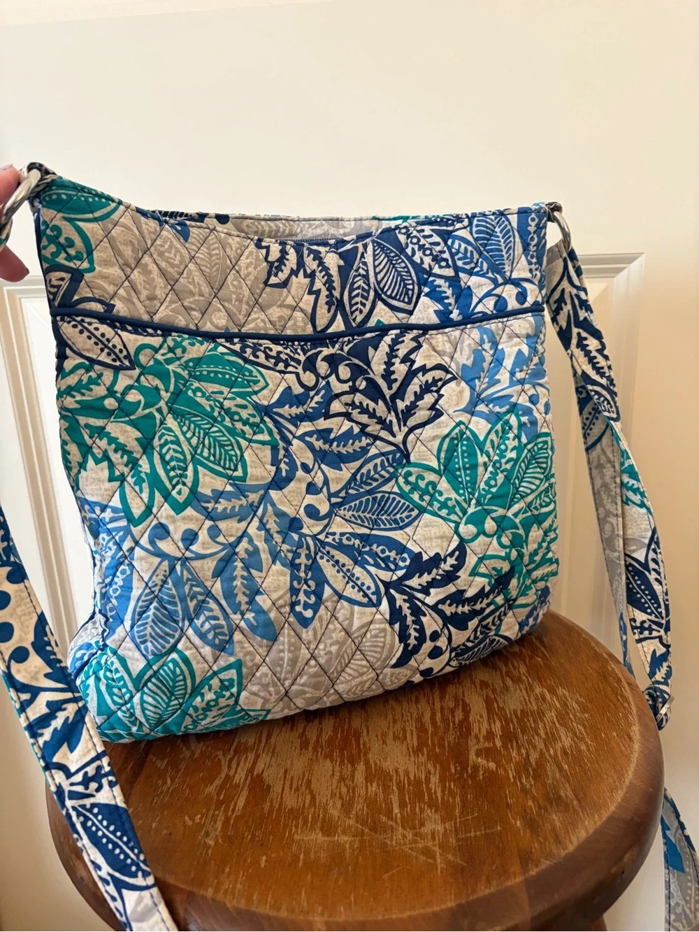 Vera Bradley Quilted Floral Crossbody Bag
